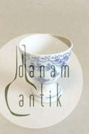 Royal Copenhagen Blue Fluted Half Lace Egg Cup No 696