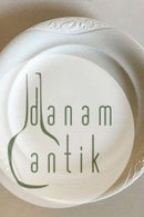 皇家哥本哈根白玉兰带无釉浮雕餐盘No 627