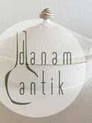 Royal Copenhagen Tradition White Half Lace w. Gold Lidded Oval Tureen No. 622