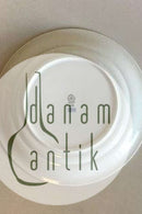 Royal Copenhagen White Magnolia with Embossed Bisque Flowers Lunch Plate No 622