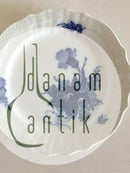 Royal Copenhagen Blue Flower Curved Cake Plate No 618