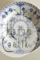 Royal Copenhagen Blue Fluted Half Lace Plate No 615