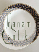 皇家哥本哈根Liselund深蓝色深盘305号