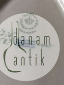 Royal Copenhagen Tradition Hvid Halvblonde m. Guldkant Sauceskål på Fad No 587