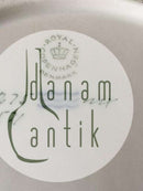 Royal Copenhagen Tradition Hvid Halvblonde m. Guldkant Spisetallerken No 571