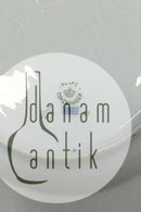 Royal Copenhagen Blue Fluted Red Ruby/Pink with Gold Edge Half Lace Deep Plate No 2/565