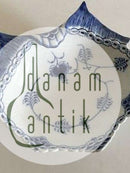 Royal Copenhagen Blue Fluted Half Lace Dish No 557