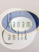 ロイヤルコペンハーゲン ライゼルンド ダークブルー キャンドルホルダー No 519