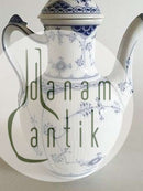 ロイヤルコペンハーゲン ブルーフルーテッドハーフレース コーヒーポット No 519