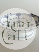 ロイヤルコペンハーゲン ブルーフルーテッドハーフレースケーキボウル ローフット No 511