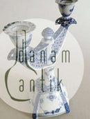 Royal Copenhagen Musselmalet Helblonde To Armet Lysestage No 506 / No 1169