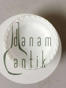 Royal Copenhagen Tradition Hvid Halvblonde m. Guld Kaviar Kuvertkål / Smør Kuvertskål No 504