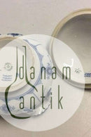 Royal Copenhagen Musselmalet Riflet Sovseterrin No 491