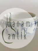 Royal Copenhagen Musselmalet Riflet Smørskål No. 398 (uden låg)