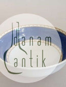 Royal Copenhagen Liselund Mørkeblå Lille Skål No 344