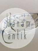 Royal Copenhagen Blue Fluted Plain Oval Asiet with Handle No. 152