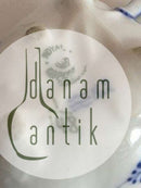 Royal Copenhagen Blue Fluted Plain Leaf Shaped Cup with Handle No 148