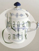 ロイヤルコペンハーゲン ブルーフルーテッドマスタードジャー（蓋付き） No 137