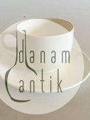 ロイヤルコペンハーゲン レッドトップ/レッドエッジコーヒーカップ＆ソーサー No 072