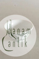 Royal Copenhagen  Grøn Musselmalet Halvblonde Skål No 057