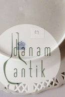 ロイヤルコペンハーゲン サクソンフラワー ディナー/フルーツプレート（リム透かし彫り）ラグジュアリーモデル。