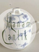 ロイヤルコペンハーゲン フルーテッドストローボウル（蓋付