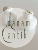 ロイヤルコペンハーゲン ホワイトハーフレースソルト＆ペッパーセット