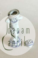 Royal Copenhagen Blaue Tranquebar Prinz Frühling Vase Nr. 3064/1271