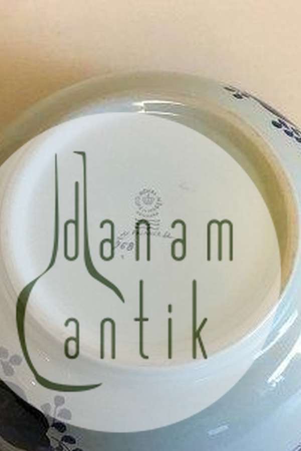 Royal Copenhagen Blå Tranquebar Stor Skål No 958