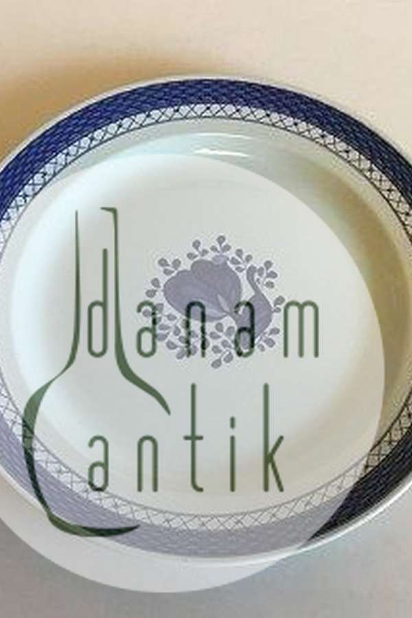 Royal Copenhagen Blå Tranquebar Rundt Fad No. 933