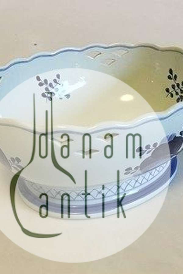 Royal Copenhagen Blå Tranquebar Frugtskål No 706