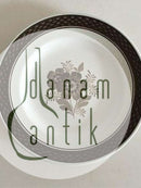 Royal Copenhagen Brun Tranquebar Kage Tallerken No 1842