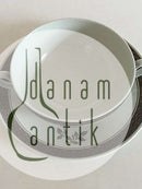 Royal Copenhagen Brun Tranquebar Bouillon Kop og Underskål No 1533