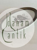 Royal Copenhagen Brun Tranquebar Oval Asiet No 1094