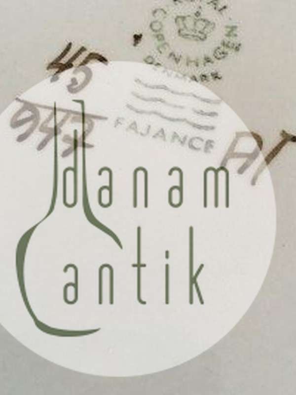 Royal Copenhagen Brun Tranquebar Dyb Tallerken No 947