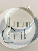 Royal Copenhagen Blue Fan Bouillon Cup with Saucer No. 11552 22 cl.