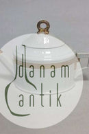 Royal Copenhagen Guld Vifte Thekande med låg No 11566