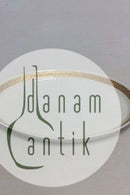 Royal Copenhagen Gold Fan Oval Tray No 11564