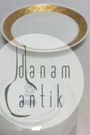 Royal Copenhagen Gold Fan Tea Cup and Saucer No. 11545