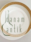 Royal Copenhagen Guld Vifte Desserttallerken No 414/11522