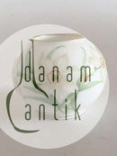 Royal Copenhagen Art Nouveau Overglaze vase with spring flowers