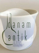 Royal Copenhagen Oval Art Nouveau Vase med Fuglemotiv