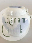 Royal Copenhagen Lågkrukke med Måger og Skibsmotiv og Små Hanke