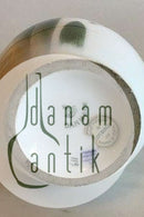 Royal Copenhagen Hvid Vase med Dorothealiljer