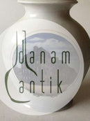 Royal Copenhagen Art Nouveau Vase No. 3403 med motiv af Bredgadepalæ