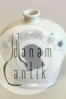 Royal Copenhagen Vase med silhuet af Kamma Rahbek og Knud Lyne Rahbek No 2066 PMN