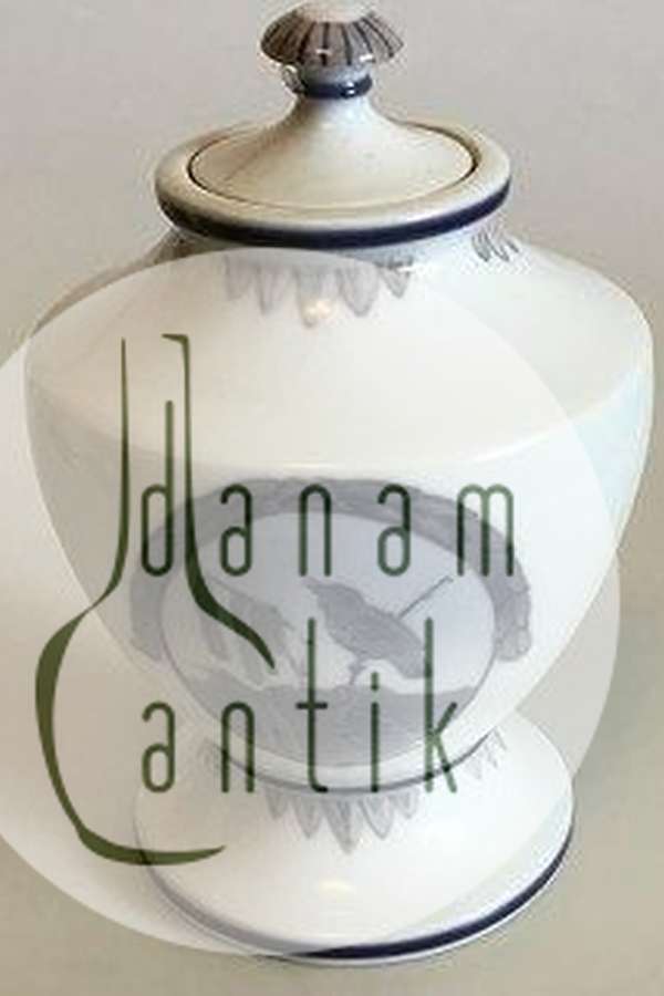 Royal Copenhagen Art Nouveau, Paaske Lågvase 1918 PMN