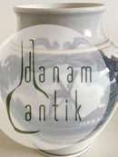 Royal Copenhagen Art Nouveau Vase No 2258/1912 med Møllemotiv