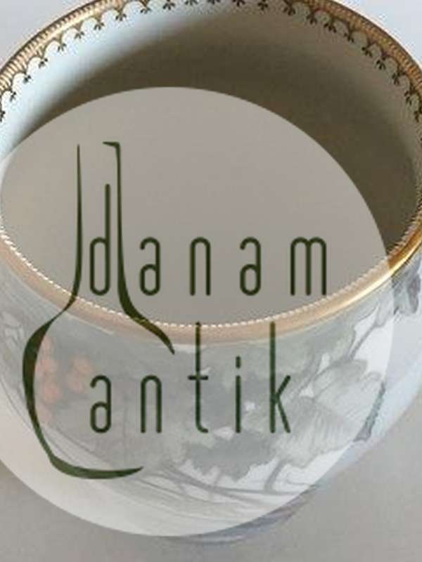 Royal Copenhagen Art Nouveau Vase med Høne No b1575/1217f