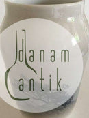 皇家哥本哈根第2253/1217号花瓶，带有两个白鸭子的风景图案